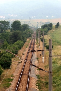 от моста над желесопъните релси